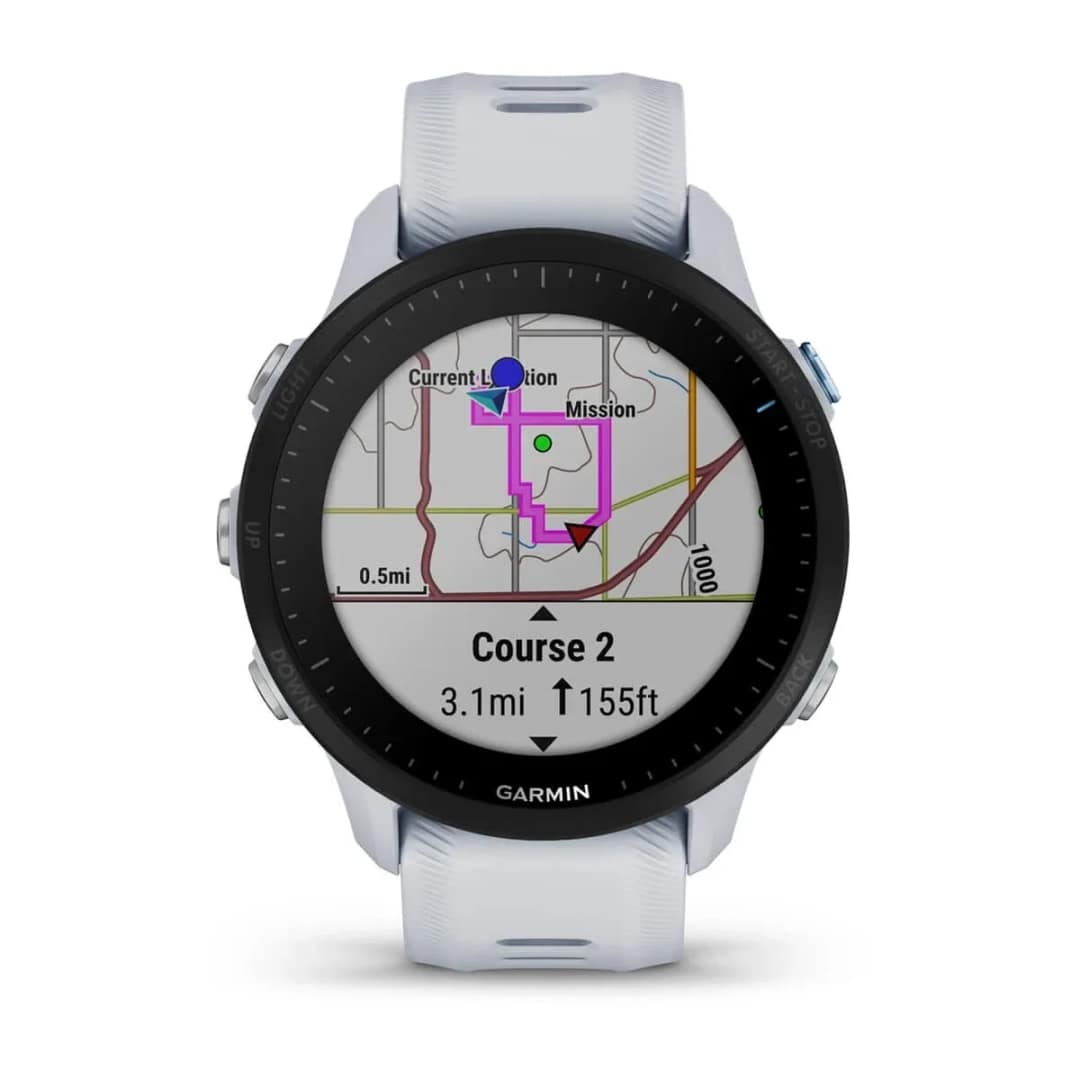 Умные часы Garmin Forerunner 955 stone, White — фото 5