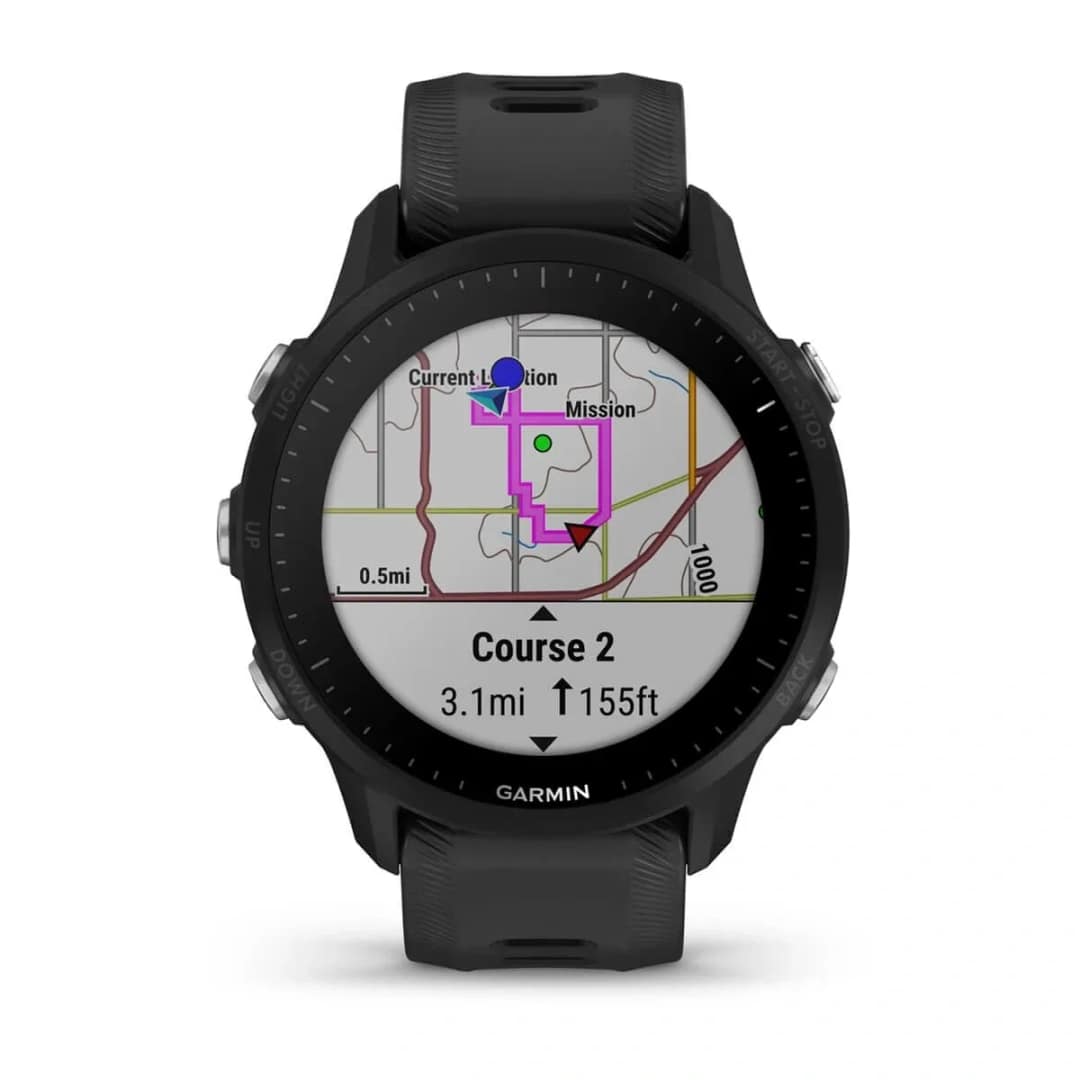 Умные часы Garmin Forerunner 955, Black — фото 5