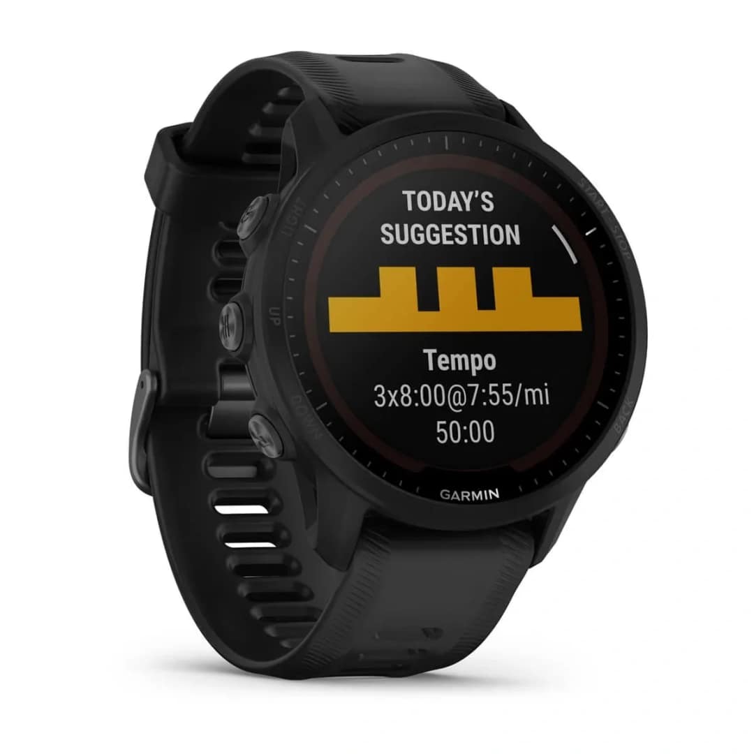 Умные часы Garmin Forerunner 955 Solar, Black — фото 6
