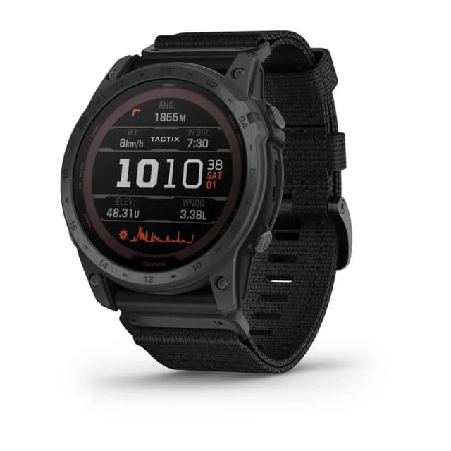 Умные часы Garmin Tactix 7 Pro Ballistics Edition, Black