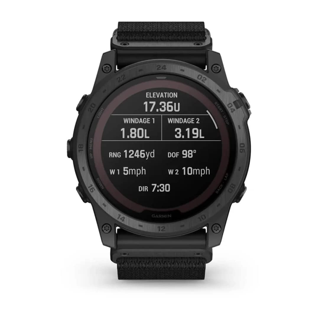Умные часы Garmin Tactix 7 Pro Ballistics Edition, Black — фото 6