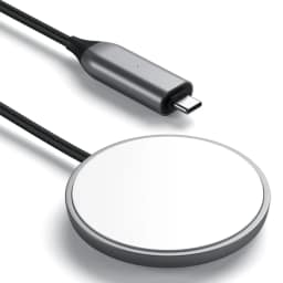 Беспроводное зарядное устройство Satechi 7.5W ST-UCQIMCM Space Grey, Space gray — фото 3