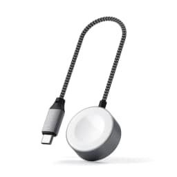 Беспроводное зарядное устройство Satechi USB-C Apple Watch ST-TCAW7CM, Gray — фото 1