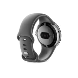 Смарт-часы Google Pixel Watch LTE Polished case Charcoal Active band, Silver — фото 2