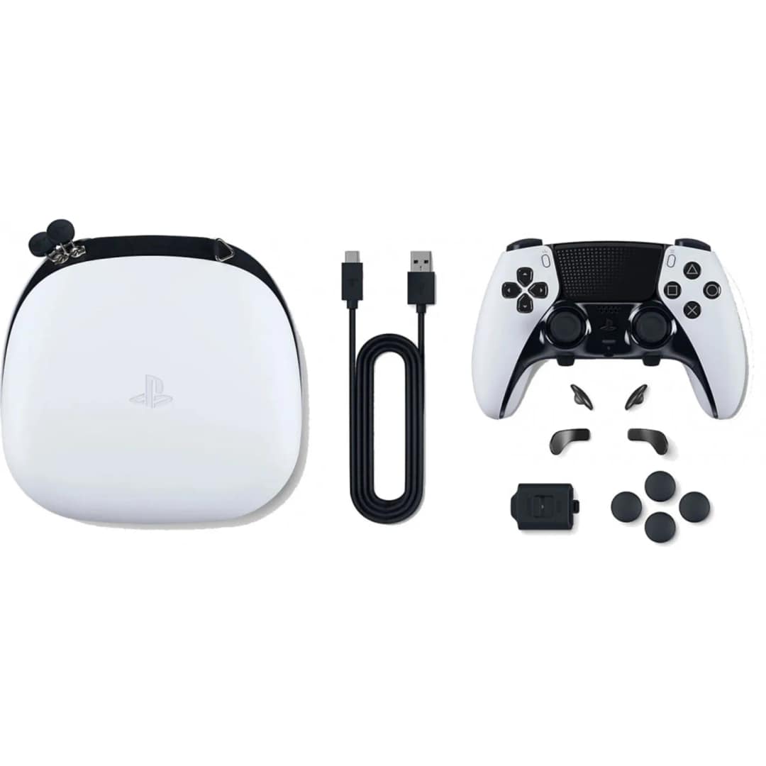 Джойстик беспроводной Sony DualSense Edge для PS5, White — фото 5