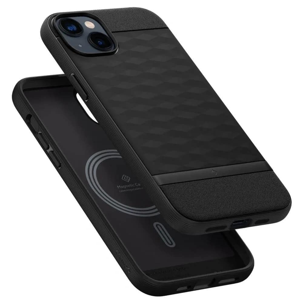 Чехол Spigen Caseology Parallax Mag для iPhone 14 Matte, Black — фото 7