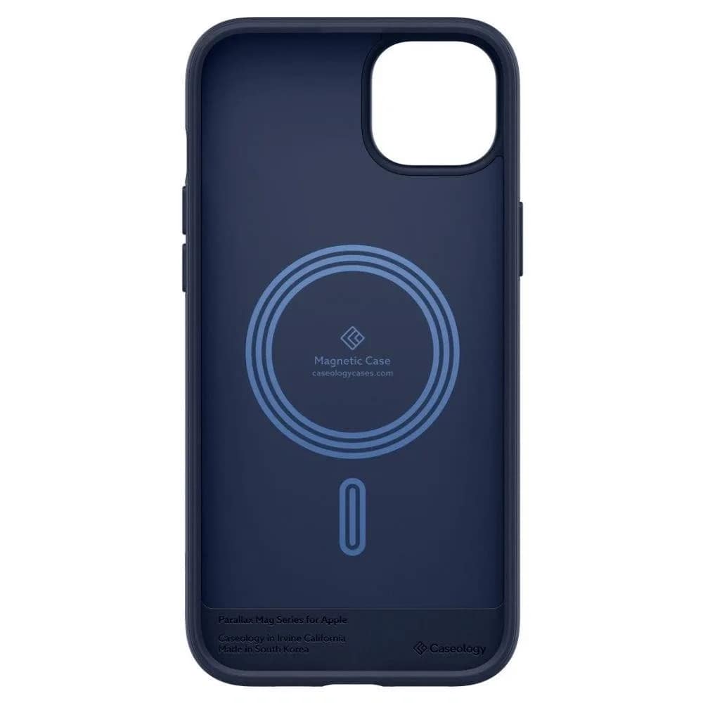 Чехол Spigen Caseology Parallax Mag для iPhone 14, Midnight Blue — фото 3