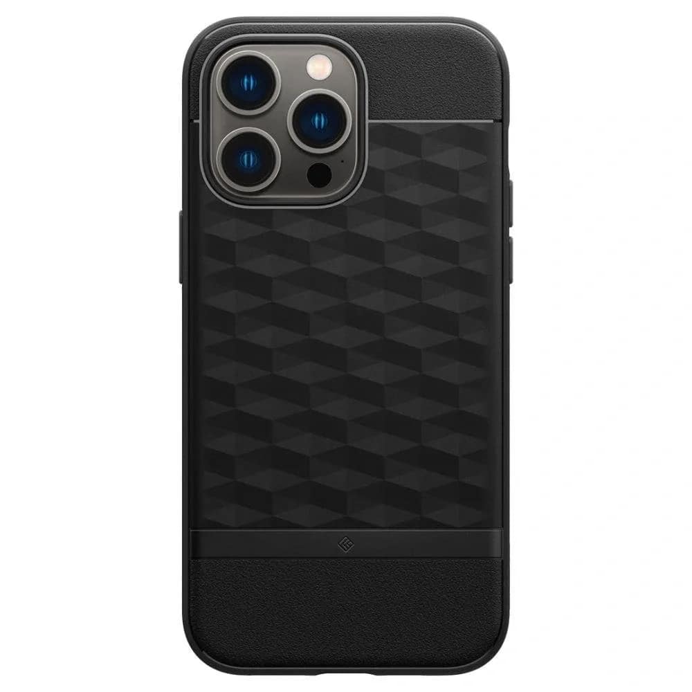 Чехол Spigen Caseology Parallax Mag Magsafe для iPhone 14 Pro Max Matte, Black — фото 6