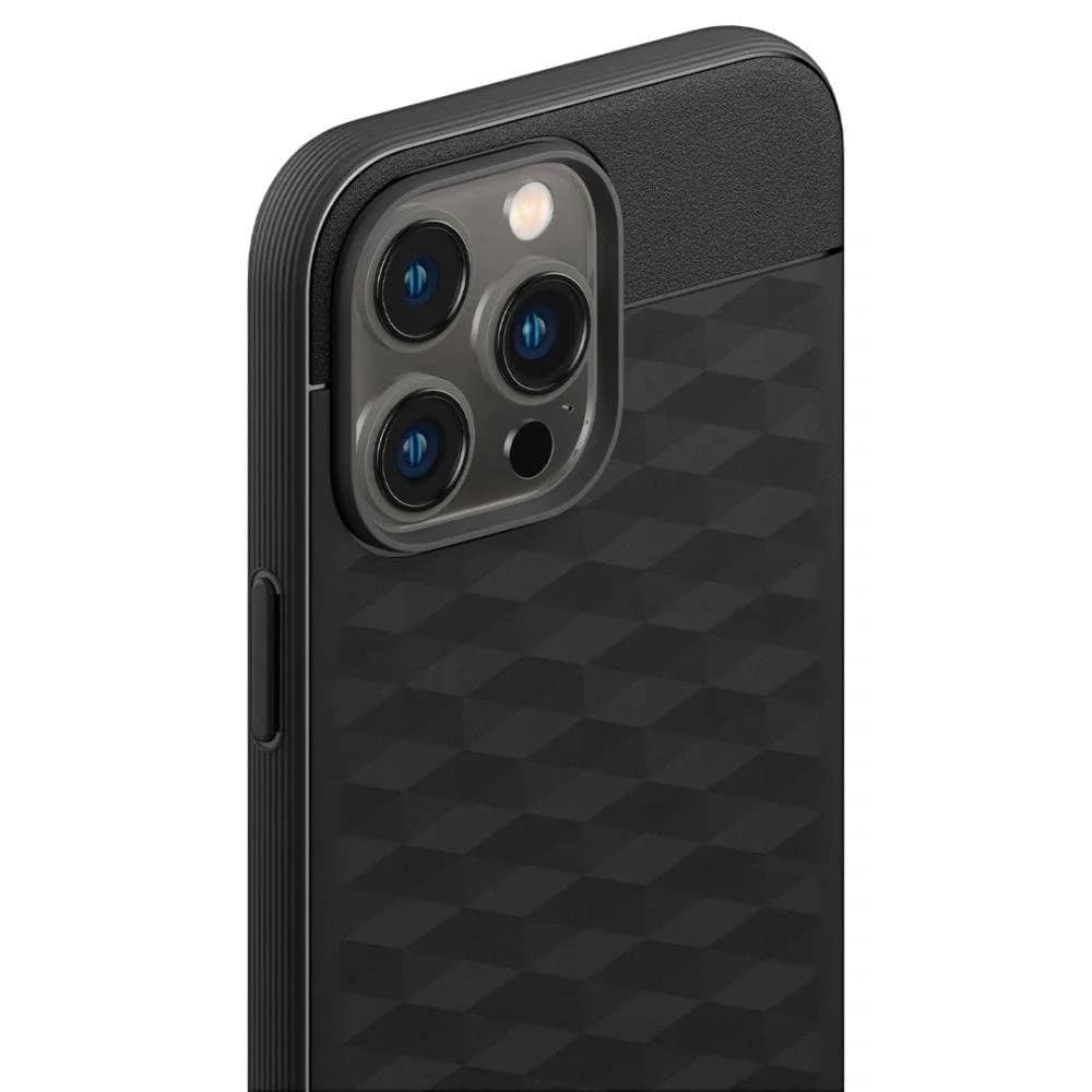 Чехол Spigen Caseology Parallax Mag Magsafe для iPhone 14 Pro Max Matte, Black — фото 8