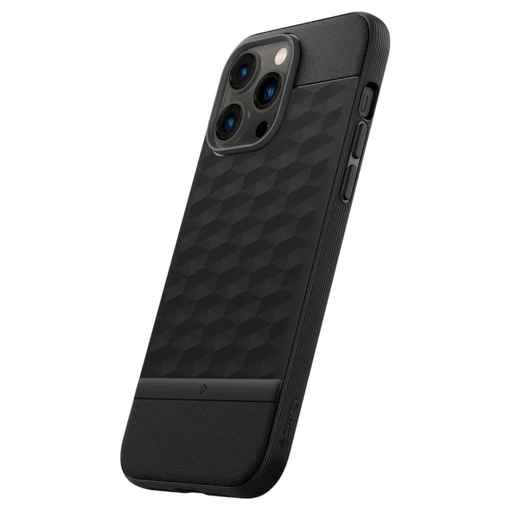 Чехол Spigen Caseology Parallax Mag Magsafe для iPhone 14 Pro Max Matte, Black — фото 9