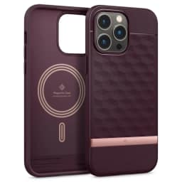 Чехол Spigen Caseology Parallax Mag для iPhone 14 Pro, Burgundy — фото 1