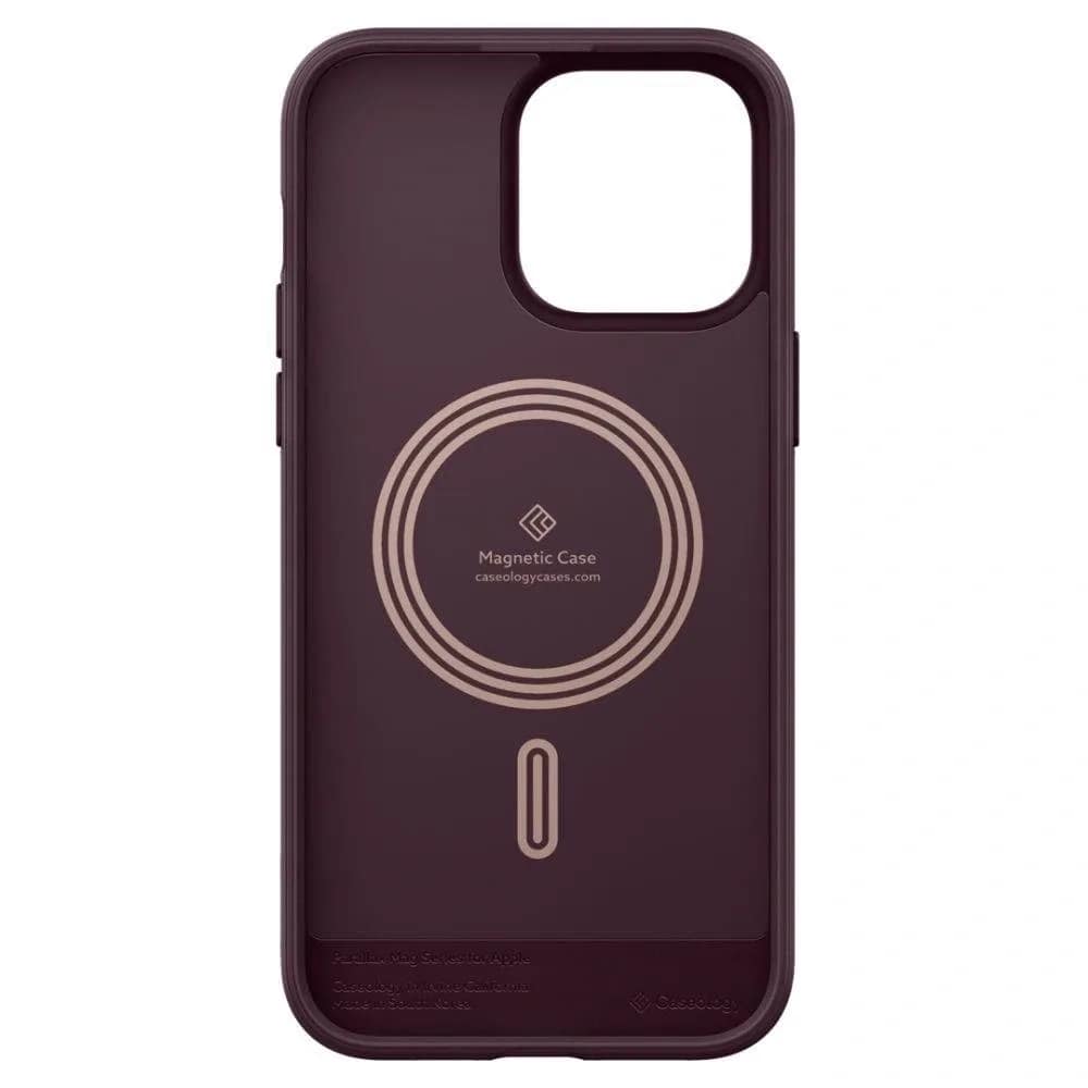 Чехол Spigen Caseology Parallax Mag для iPhone 14 Pro, Burgundy — фото 3