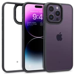 Чехол Spigen Caseology Skyfall для iPhone 14 Pro Matte, Black — фото 1