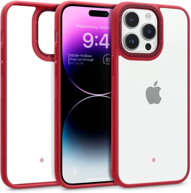 Чехол Spigen Caseology Skyfall для iPhone 14 Pro Apple, Red