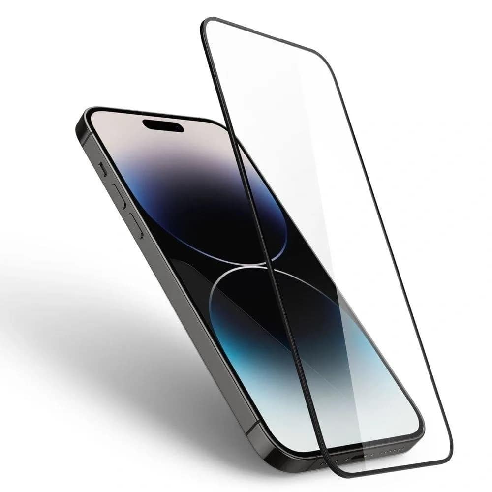 Защитное стекло Spigen iPhone 14 Pro Glass.tR Slim HD — фото 4