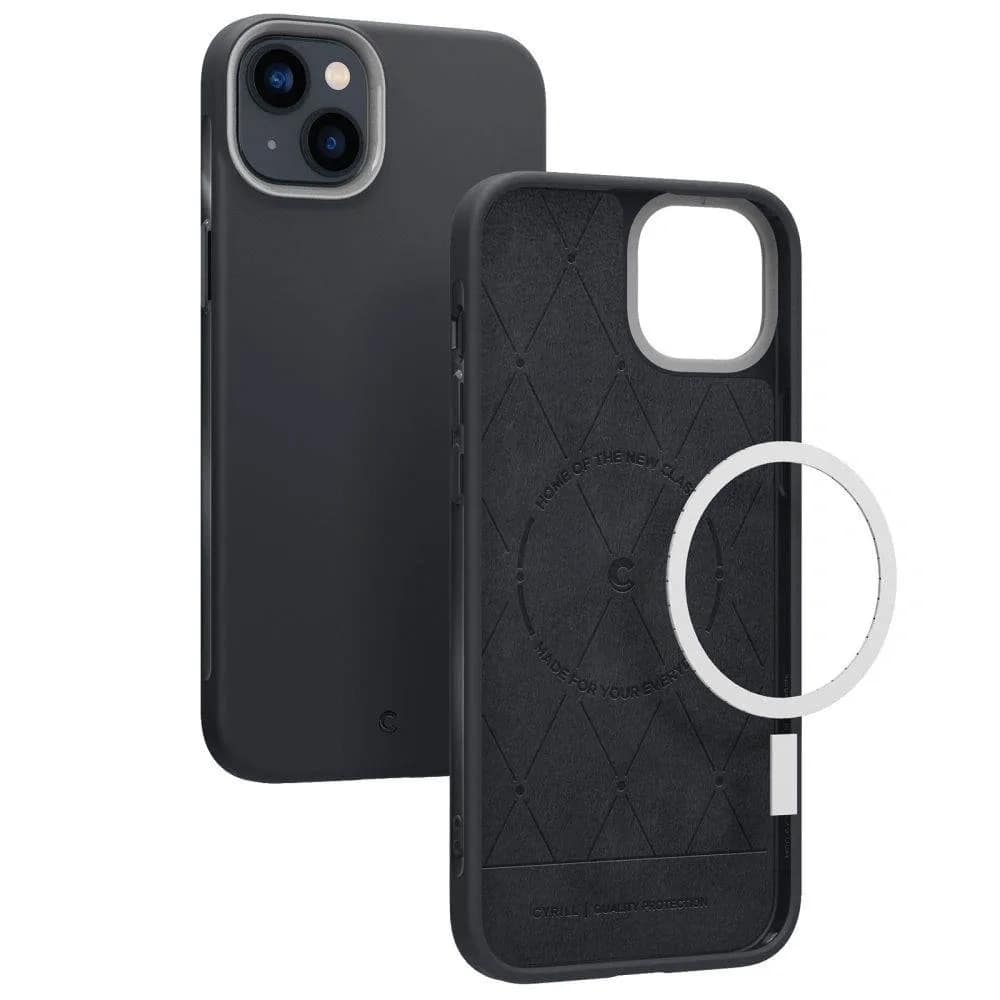 Чехол Spigen Cyrill UltraColor MagSafe для iPhone 14 Plus Dusk, Black — фото 5