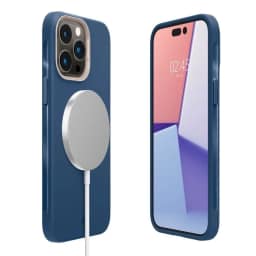 Чехол Spigen Cyrill UltraColor MagSafe для iPhone 14 Pro Max Coast, Midnight Blue — фото 5