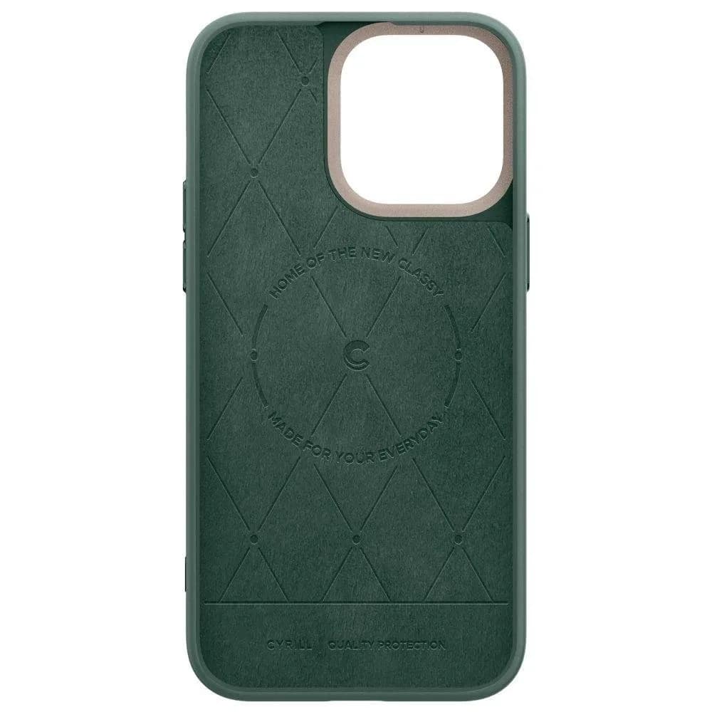 Чехол Spigen Cyrill UltraColor MagSafe для iPhone 14 Pro Max Kale, Midnight Green — фото 2