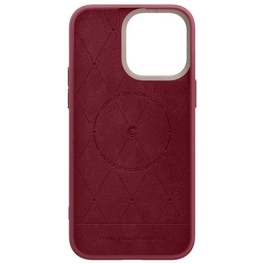 Чехол Spigen Cyrill UltraColor MagSafe для iPhone 14 Pro Sangria, Red — фото 2