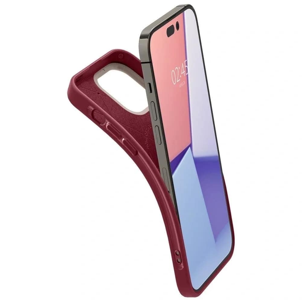 Чехол Spigen Cyrill UltraColor MagSafe для iPhone 14 Pro Sangria, Red — фото 4