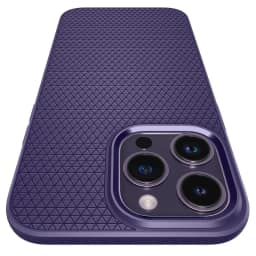 Чехол Spigen Liquid Air для iPhone 14 Pro Max, Violet — фото 6