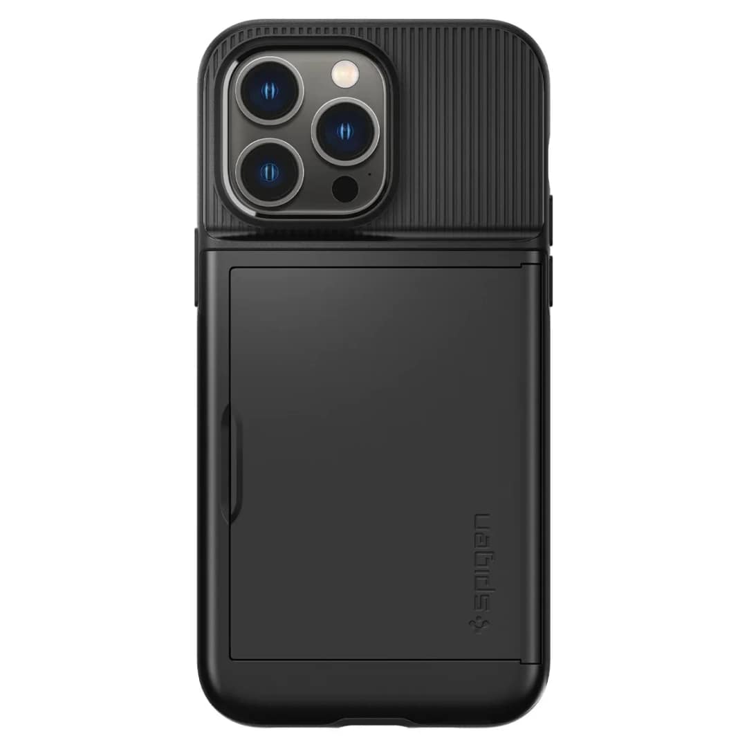 Чехол Spigen Slim Armor CS для iPhone 14 Pro, Black — фото 8