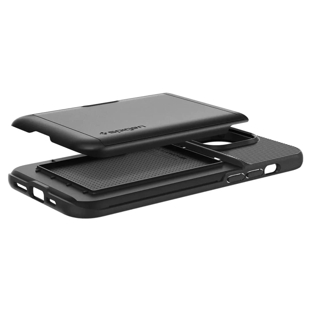 Чехол Spigen Slim Armor CS для iPhone 14 Pro Max, Black — фото 10