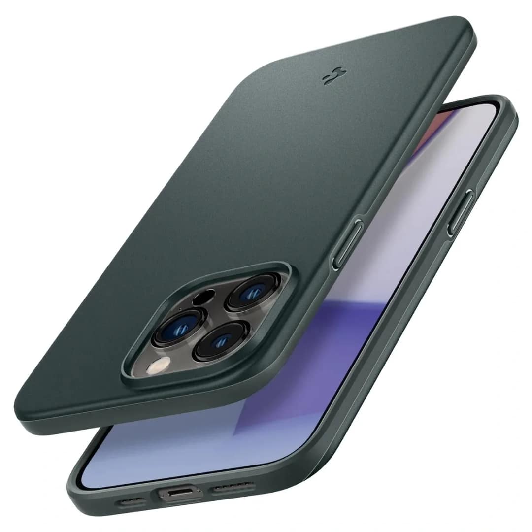 Чехол Spigen Thin Fit для iPhone 14 Pro Abyss Green, Midnight Green — фото 2