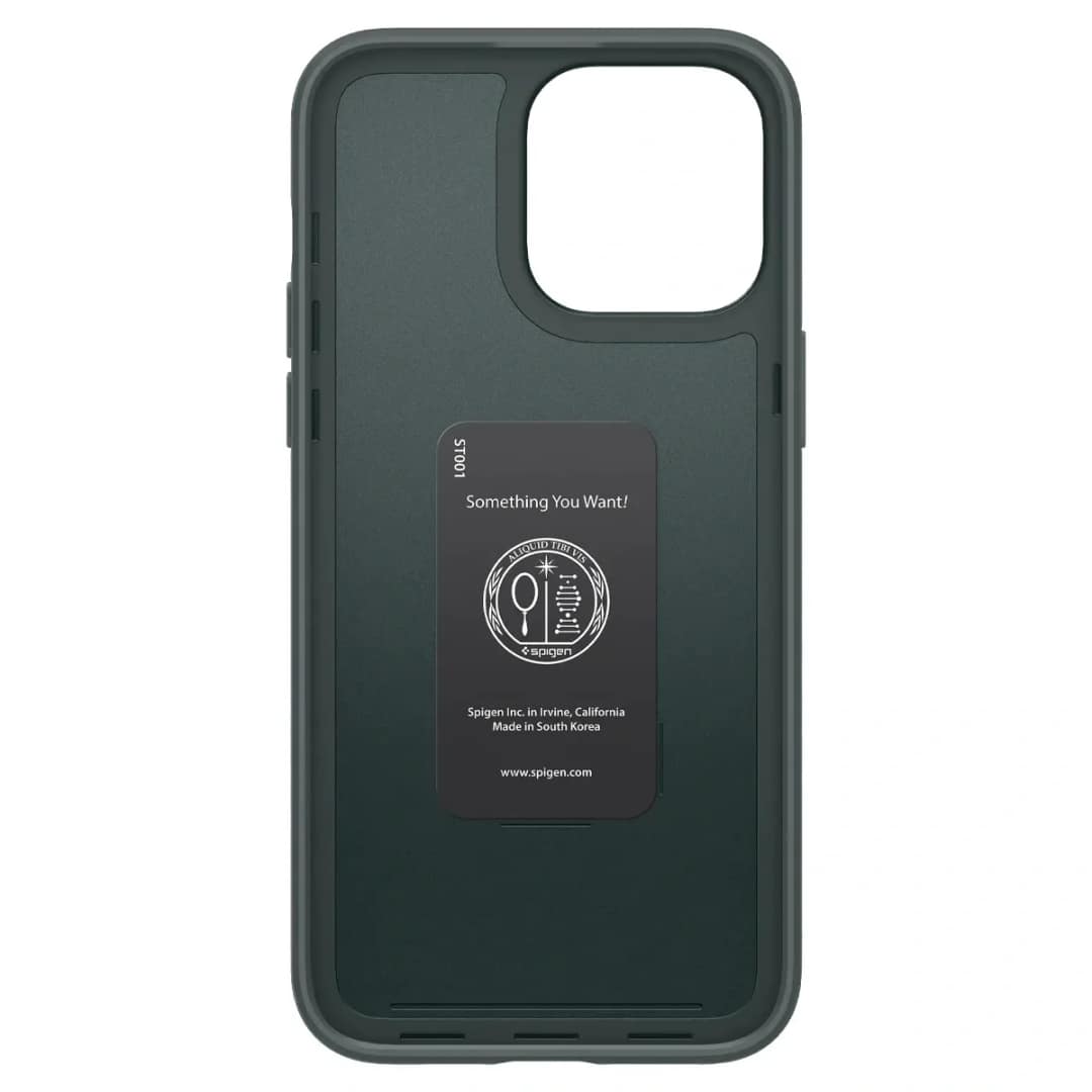 Чехол Spigen Thin Fit для iPhone 14 Pro Abyss Green, Midnight Green — фото 6