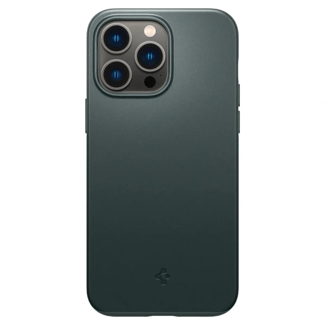 Чехол Spigen Thin Fit для iPhone 14 Pro Abyss Green, Midnight Green — фото 8