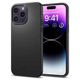 Чехол Spigen Thin Fit для iPhone 14 Pro, Black — фото 1