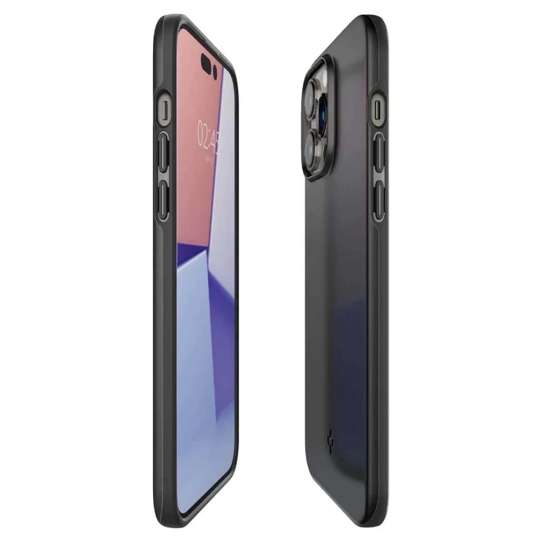 Чехол Spigen Thin Fit для iPhone 14 Pro, Black — фото 7