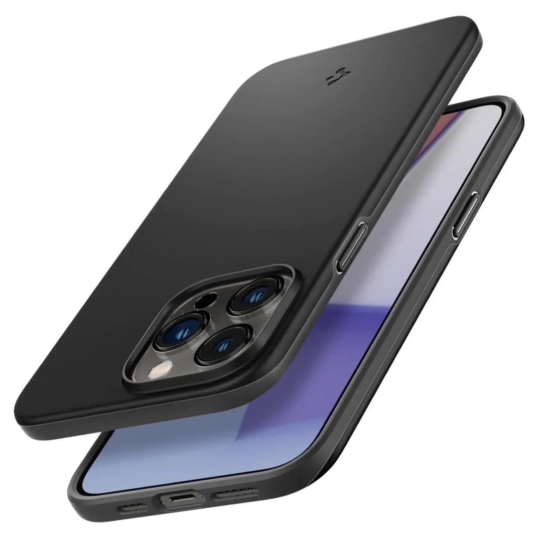 Чехол Spigen Thin Fit для iPhone 14 Pro, Black — фото 9