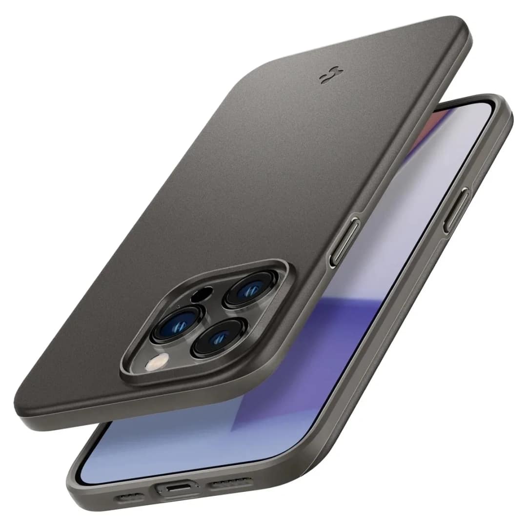 Чехол Spigen Thin Fit для iPhone 14 Pro Gunmetal, Gray — фото 2