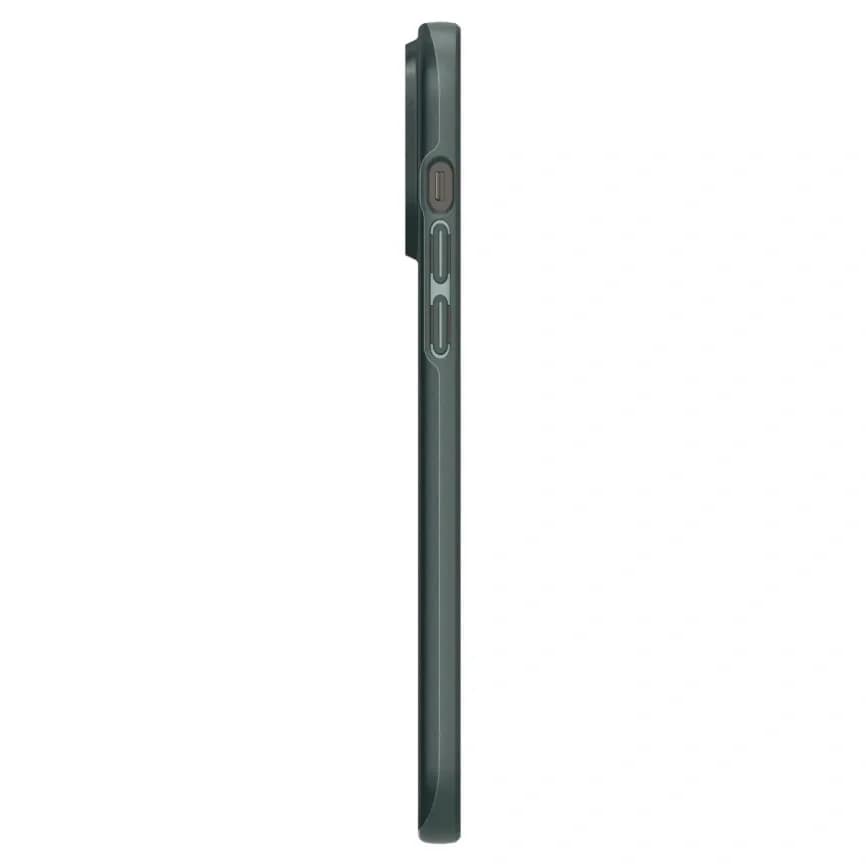 Чехол Spigen Thin Fit для iPhone 14 Pro Max Abyss Green, Midnight Green — фото 4