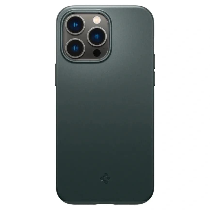 Чехол Spigen Thin Fit для iPhone 14 Pro Max Abyss Green, Midnight Green — фото 7