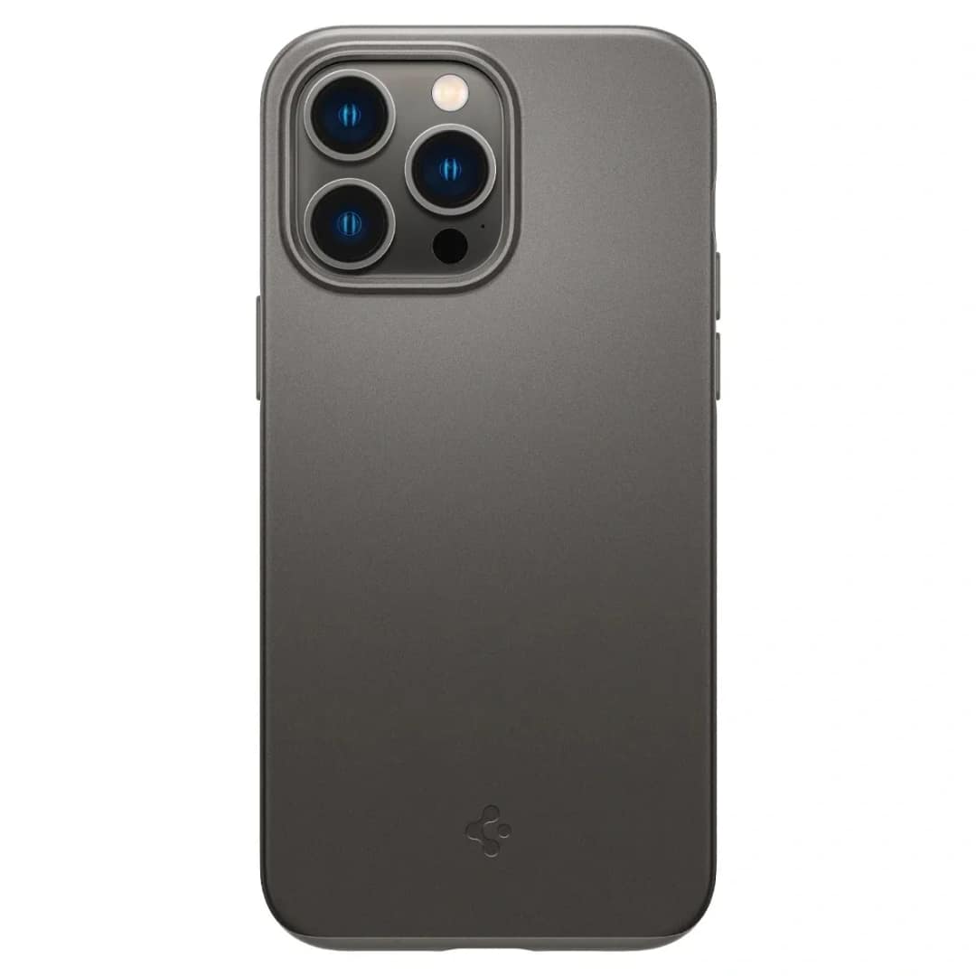 Чехол Spigen Thin Fit для iPhone 14 Pro Max Gunmetal, Gray — фото 7