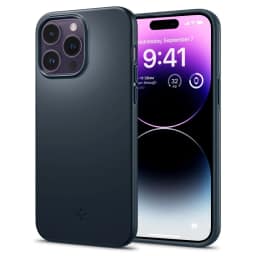 Чехол Spigen Thin Fit для iPhone 14 Pro Max Metal Slate, Midnight Blue