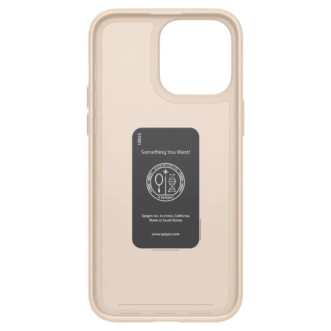 Чехол Spigen Thin Fit для iPhone 14 Pro Max Sand, Beige — фото 7