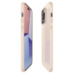 Чехол Spigen Thin Fit для iPhone 14 Pro Max Sand, Beige — фото 8