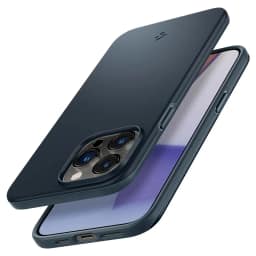 Чехол Spigen Thin Fit для iPhone 14 Pro Metal Slate, Midnight Blue — фото 2