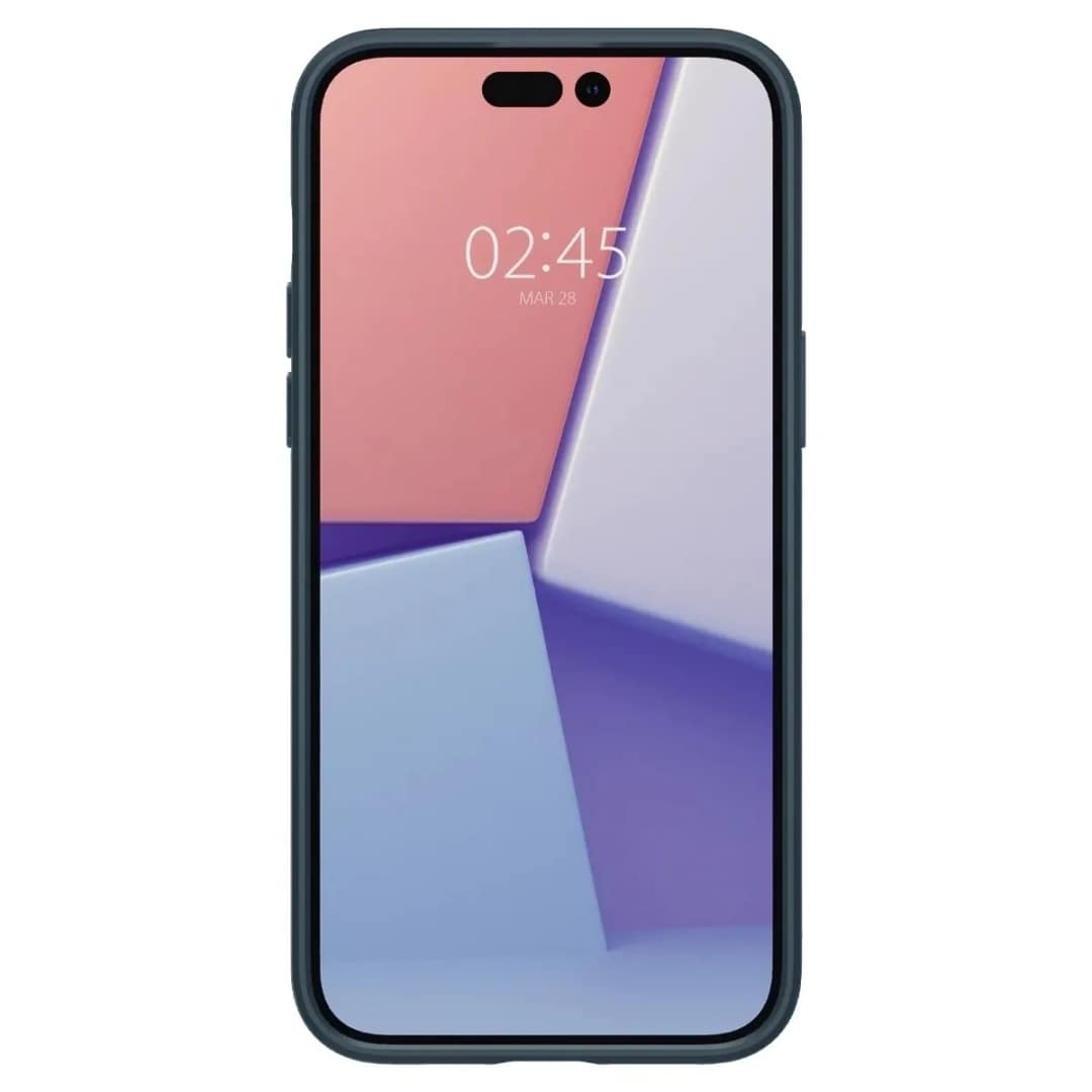 Чехол Spigen Thin Fit для iPhone 14 Pro Metal Slate, Midnight Blue — фото 7