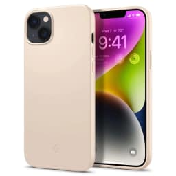Чехол Spigen Thin Fit для iPhone 14 Sand, Beige — фото 1