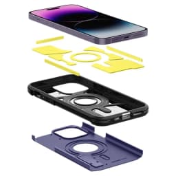 Чехол Spigen Tough Armor MagFit для iPhone 14 Pro Max, Purple — фото 13