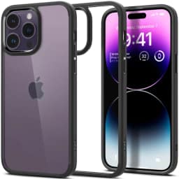 Чехол Spigen Ultra Hybrid для iPhone 14 Pro, Black — фото 7