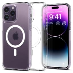 Чехол Spigen Ultra Hybrid Mag Magsafe для iPhone 14 Pro Frost Clear, Прозрачный — фото 1