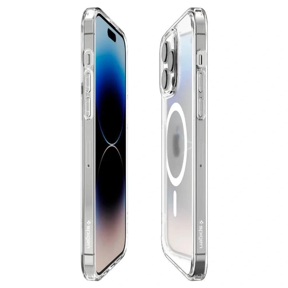 Чехол Spigen Ultra Hybrid Mag Magsafe для iPhone 14 Pro Frost Clear, Прозрачный — фото 2