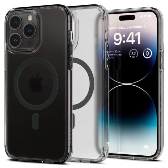 Чехол Spigen Ultra Hybrid Mag Magsafe для iPhone 14 Pro Max Frost, Black