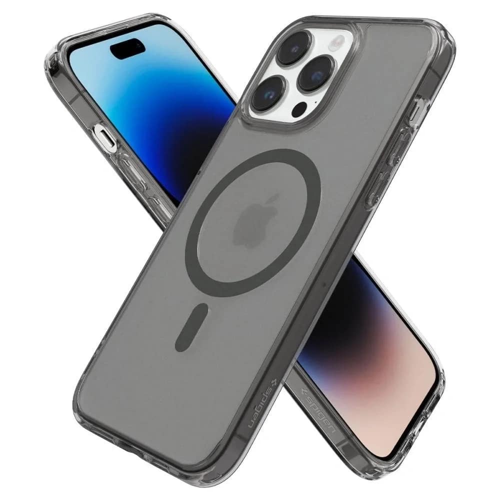 Чехол Spigen Ultra Hybrid Mag Magsafe для iPhone 14 Pro Max Frost, Black — фото 3