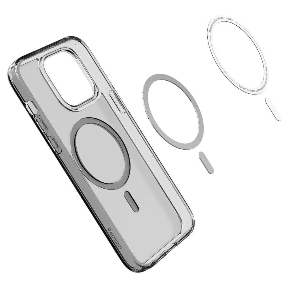 Чехол Spigen Ultra Hybrid Mag Magsafe для iPhone 14 Pro Max Frost, Black — фото 4